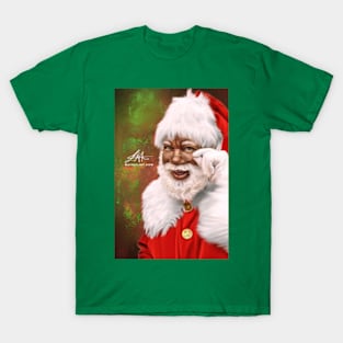 Black Santa T-Shirt